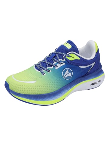 Sportschuhe "Usain" in Blau/ Gelb