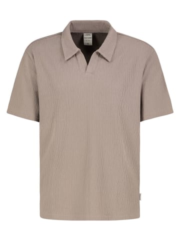 Koszulka polo w kolorze szarobrązowym