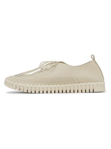 Sneakersy w kolorze kremowym