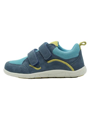 Leder-Barfußschuhe in Blau