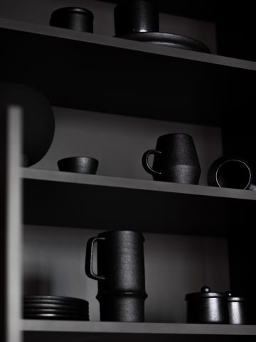 Dzbanek "Blackroot" w kolorze czarnym - 650 ml