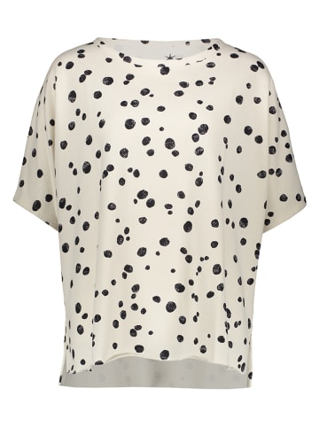 Bluza w kolorze beżowo-czarnym