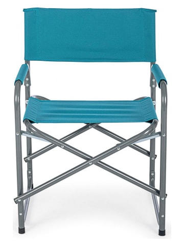 Klappstuhl "Olbia" in Türkis - (B)55 x (H)78 x (T)47 cm