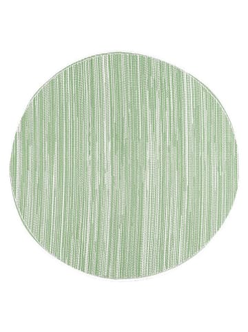 Outdoortapijt "Akilah" groen - Ø 180 cm