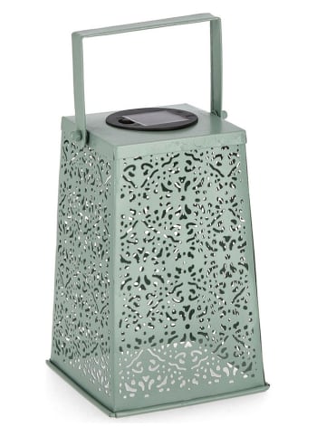 Lampa solarna "Kalidos" w kolorze miętowym - 14 x 20 x 14 cm