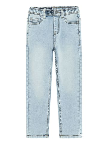 Dżinsy - Slim fit - w kolorze błękitnym