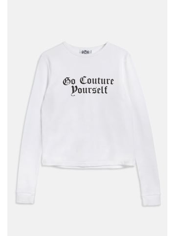 Longsleeve in Weiß