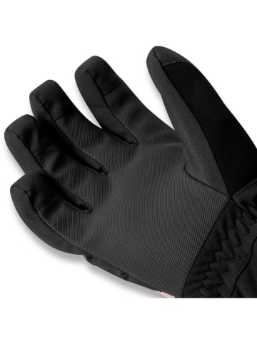 Ski-/ Snowboardfingerhandschuhe "Freeride" in Rosa/ Schwarz