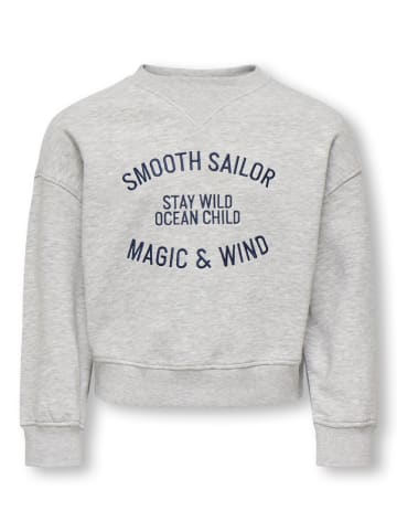 Sweatshirt "Betina" grijs