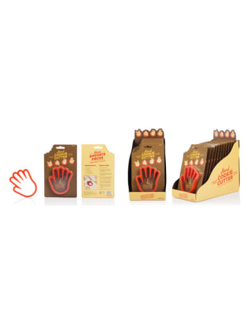 Keksausstecher ''Hand Cookie Cutter'' in Rot - (L)19,8 x (B)9,3 cm