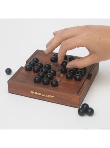 Brettspiel ''Solitaire'' in Braun - ab 8 Jahren