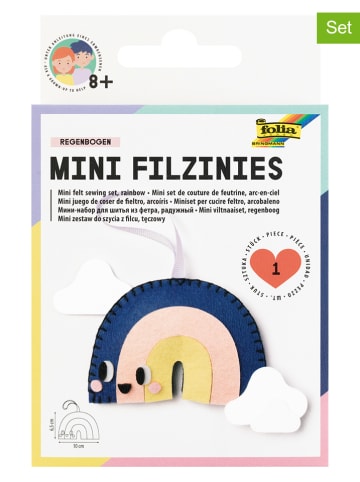 Naaiset "Mini Filzinies - Regenbogen" - vanaf 8 jaar
