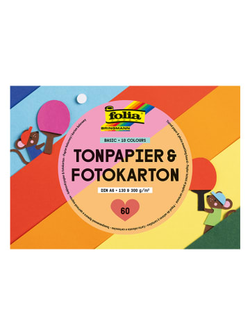 Tonpapier- und Fotokarton-Block "Basic" - A6 - ab 4 Jahren