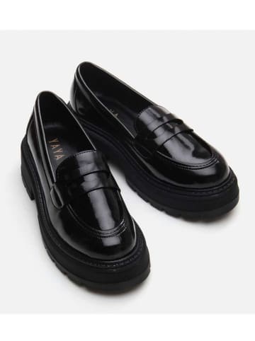 Mokassins in Schwarz