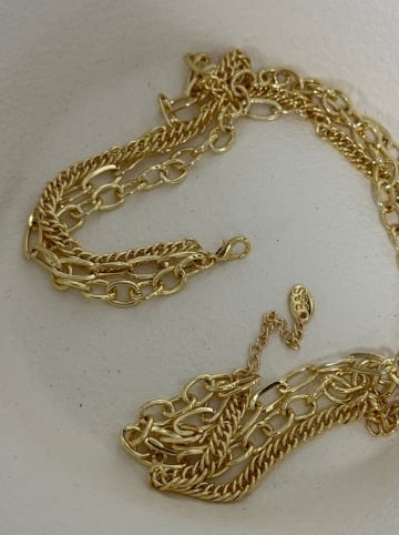 Vergulde ketting - (L)40 cm