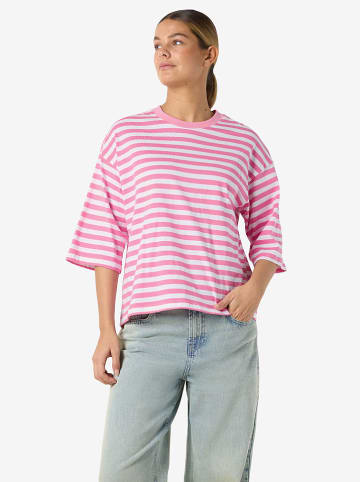 Shirt "Ember" lichtroze/wit