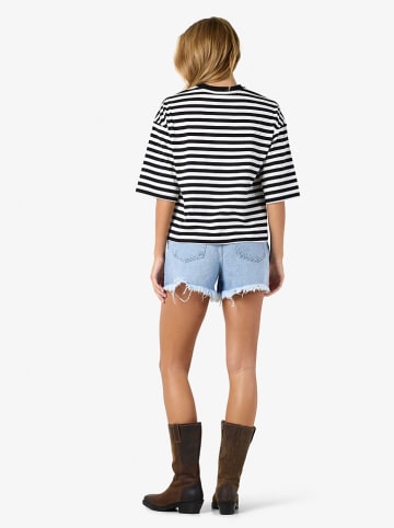 Shirt "Ember" zwart/wit