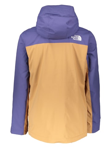 Ski-/ Snowboardjacke "Freedom" in Blau/ Beige