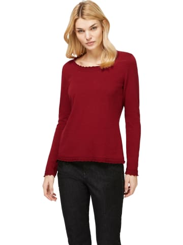 Sweter w kolorze bordowym