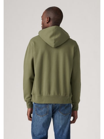 Sweatvest olijfgroen