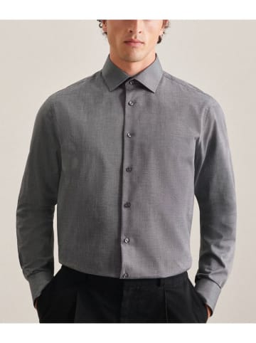 Koszula - Shaped fit - w kolorze szarym