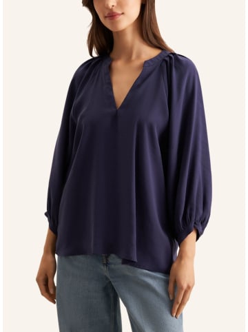 Bluse in Dunkelblau