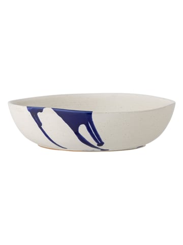 Schale "Okayama" in Weiß/ Dunkelblau - Ø 26,5 cm 