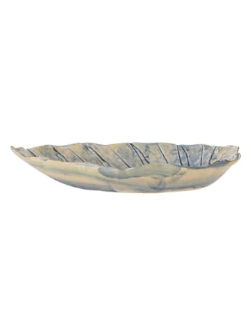 Półmisek "Rowan" w kolorze kremowo-niebieskim - 32,5 x 26,5 cm
