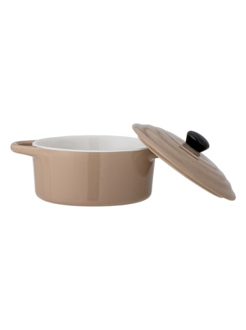 2tlg. Set: Ofenform "Thanos" in Beige - (H)8 cm