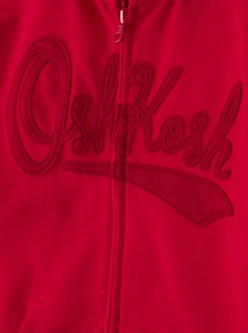 Sweatjacke in Rot