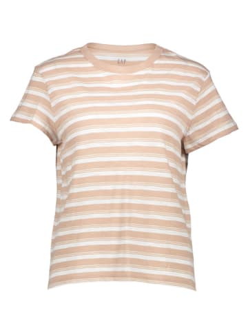 Shirt "Foreversoft" beige/wit