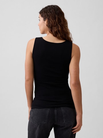 2er-Set: Tops in Schwarz