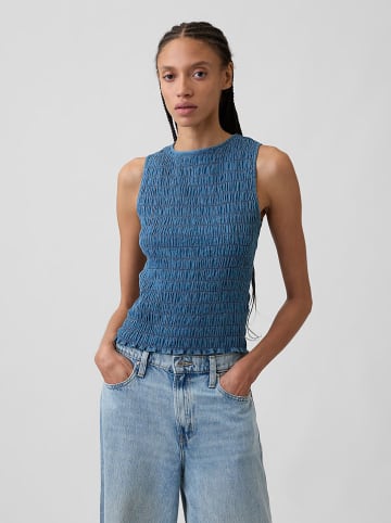 Top blauw