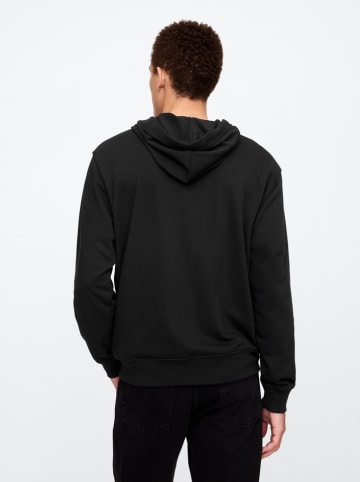 Sweatjacke in Schwarz