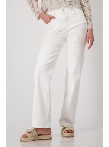 Spijkerbroek - regular fit - crème