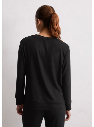 Sweatshirt in Schwarz