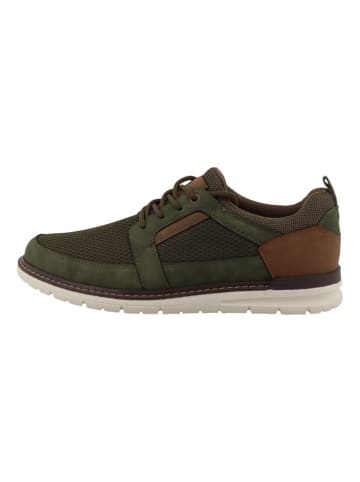 Sneakers kaki/lichtbruin