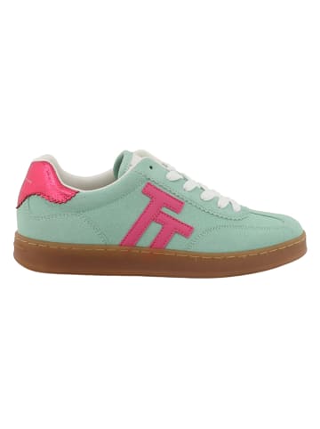 Sneakers in Türkis/ Pink