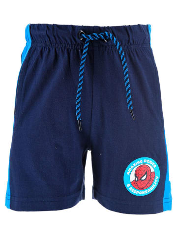 Szorty "Spider-Man" w kolorze niebieskim