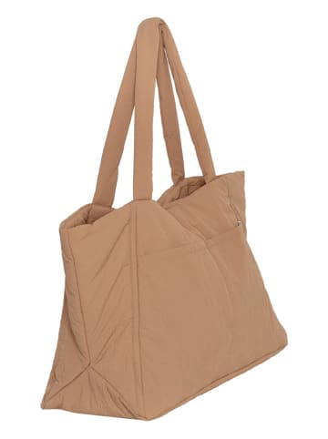 Shopper bag "Siria Sasja" w kolorze beżowym