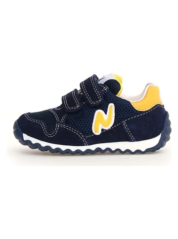 Skórzane sneakersy "Sammy 2" w kolorze granatowym