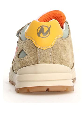 Leren sneakers "Ariton 2" wit/blauw