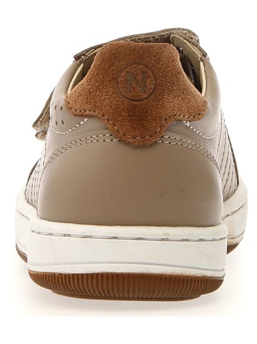 Leren sneakers "Nume" lichtbruin