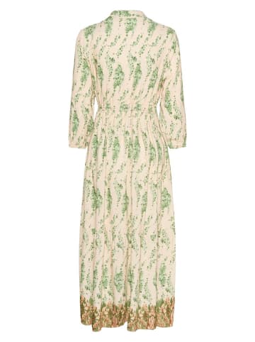 Jurk zwart/beige