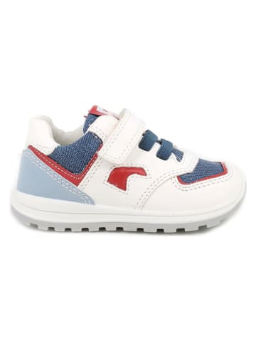 Leren sneakers wit