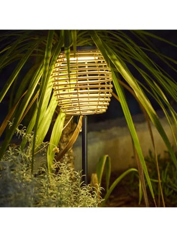 2er-Set: LED-Solar-Gartenstecker ''Bavina'' in Beige/ Schwarz - (H)71 x Ø 16,5 cm
