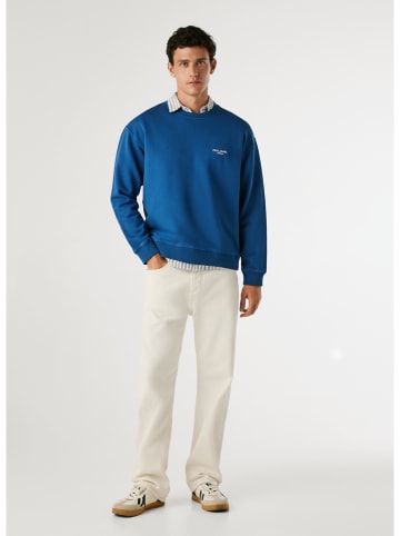 Sweatshirt in Blau