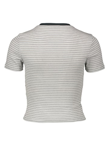 Shirt crème/grijs
