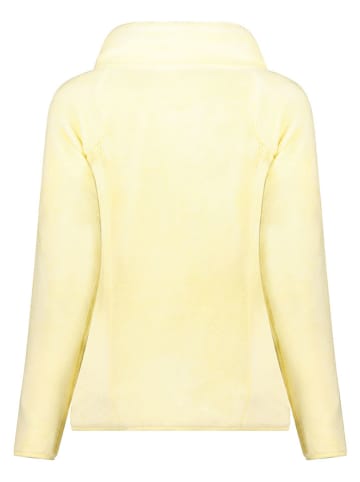 Fleece vest "Uternel" geel