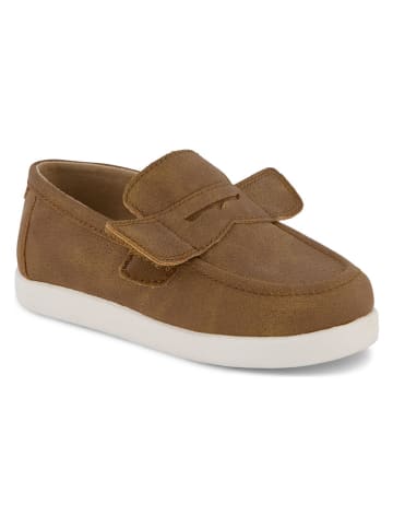 Slippersy w kolorze brązowym